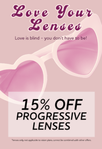 Lenses sale flyer